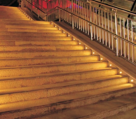 deck stair lighting application