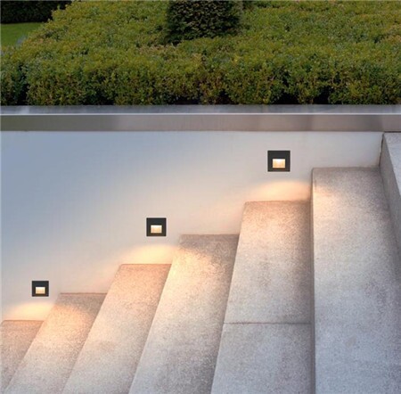 outdoor step lights application