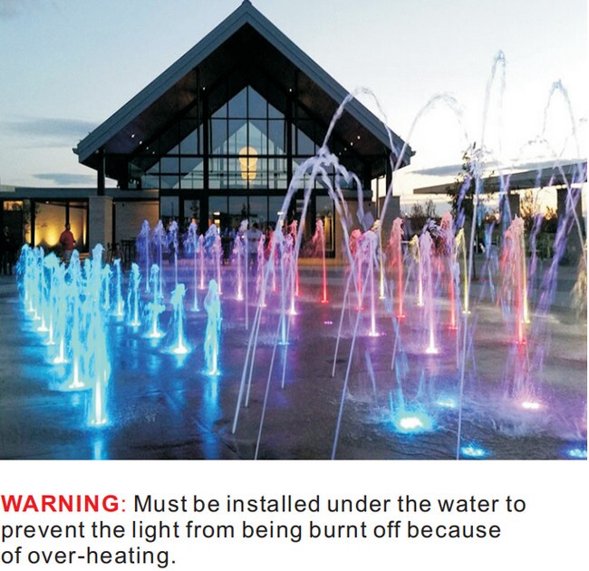 water feature led lights