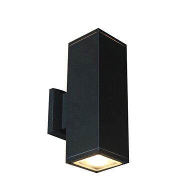 Square 2x18W Up Down Wall Light